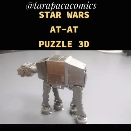 AT-AT Puzzle Metálico 3D